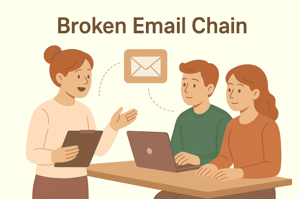 Broken Email Chain